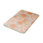 Retro Flower Garden Pattern Badmat (Gekanteld)