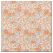 Retro Flower Garden Pattern Stof (Swatch)