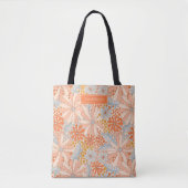 Retro Flower Garden Pattern Tote Bag (Voorkant)