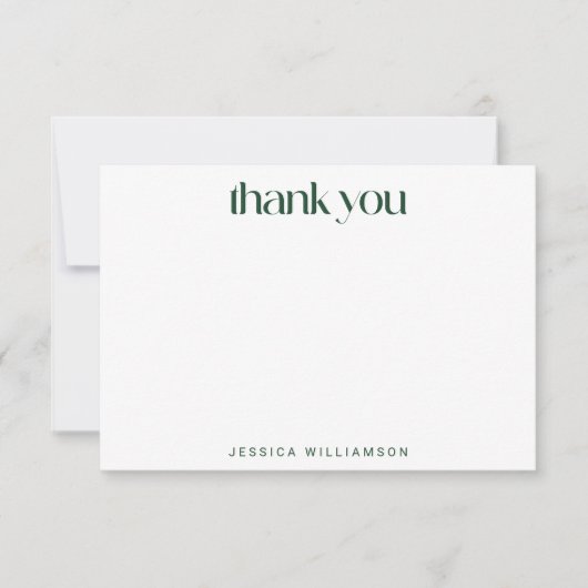 Retro Flower Paars Green Custom Vrijgezellenfeest Bedankkaart (Voorkant)