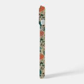 Retro Flower Pattern iPhone 15 Hoesje (Linkerkant)