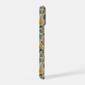 Retro Flower Pattern iPhone 15 Hoesje (Rechterkant)
