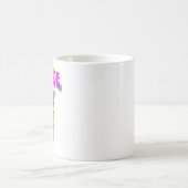 Retro Flower Peace Sign Coffee Mok (Center)