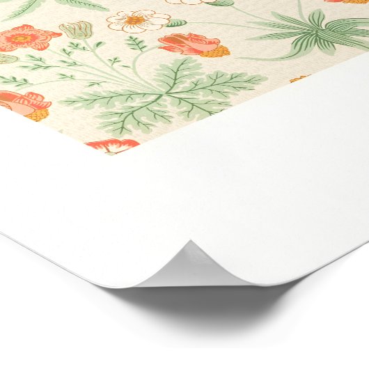 Retro Flower Poster (Hoek)