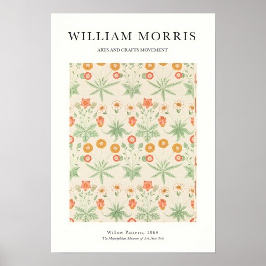 Retro Flower Poster (Voorkant)