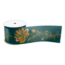 Retro Flower Power Ranken Rand 1