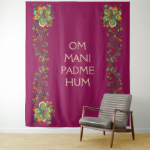 Retro Flower Power Ranken Rand 2 + uw tekst