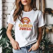 Retro Flower Power T-shirt