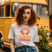 Retro Flower Power T-shirt