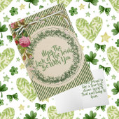  Retro Flower St Patrick's Day Kaart