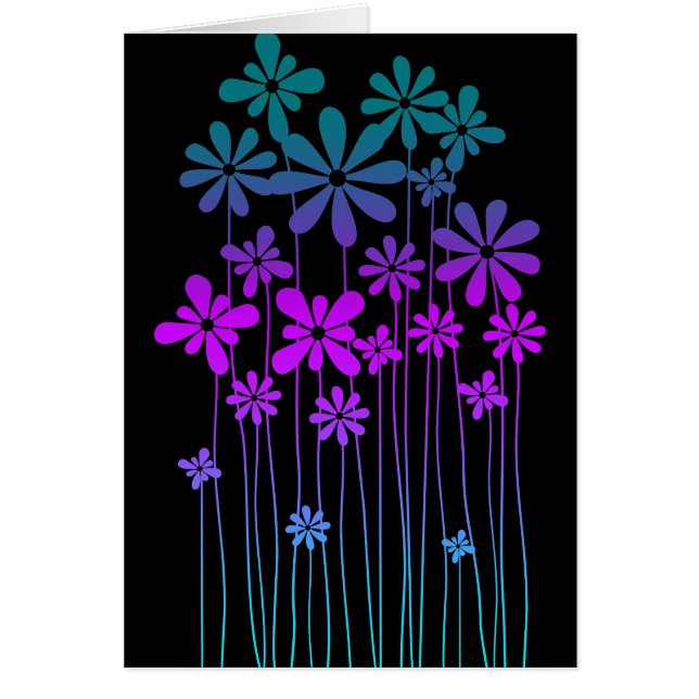 Retro Flowers (Voorkant)