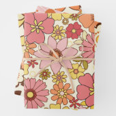 Retro Flowers 1960 - 3 vellen set (In situ)