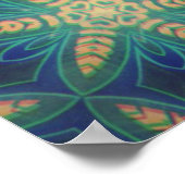 Retro Flowers #1 Poster (Hoek)