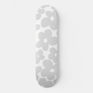 Retro Flowers #3 #floral #patroon #decor #art Persoonlijk Skateboard