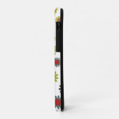 Retro Flowers Case-Mate iPhone Case (Achterkant/links)