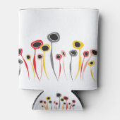 Retro Flowers Koelbox Blikjeskoeler (Voorkant)