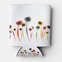 Retro Flowers Koelbox