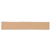 Retro Flowers Runner Brown Terracotta Accent Lange Tafelloper (Horizontaal)