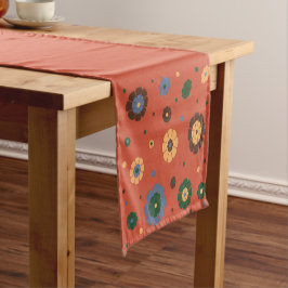 Retro Flowers Tafelloper