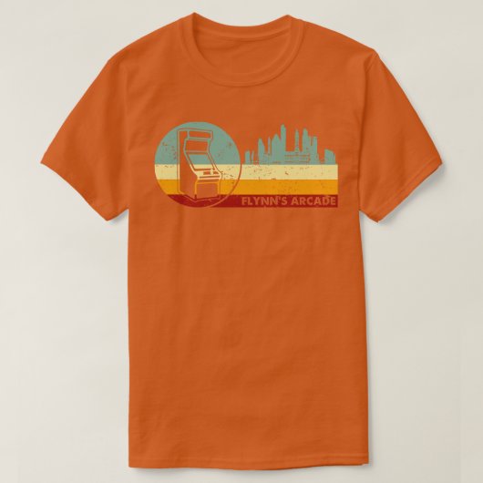Retro  Flynns Arcade T-shirt (Design voorkant)