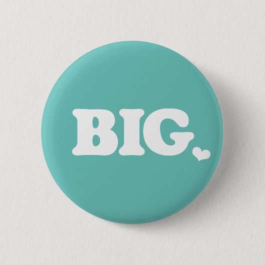 Retro Font Big Little Sorority Button (Voorkant)