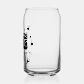 Retro Font gepersonaliseerde toekomst Mrs Blikvorm Glas (Links)