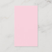 Retro Font Sinaasappel en Roze QR Code Modern Wedd Informatiekaartje (Achterkant)