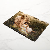 Retro Font+Stars hebben een magische nieuwjaarsfot Folie Feestdagenkaart (Gedraaid)