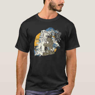 Retro Foo Dog T-shirt
