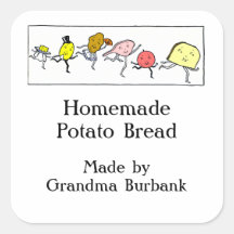 Retro Foods Custom Bakken of Inblikken Sticker