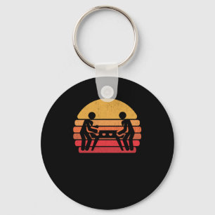 Retro Foosball Vintage Table Soccer Sleutelhanger