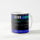 Retro Football Final Mok – Ceefax Design (Voorkant rechts)