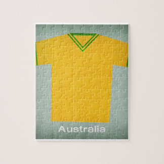 Retro Football Jersey Australië Legpuzzel