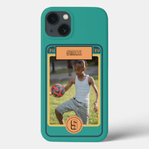 Retro Football Kaart geïnspireerd Case-Mate iPhone Case
