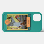 Retro Football Kaart geïnspireerd Case-Mate iPhone Case (Achterkant (horizontaal))
