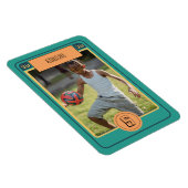 Retro Football Kaart geïnspireerd Gepersonaliseerd Magneet (Rechterzijde)