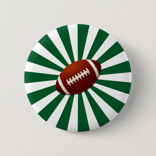 RETRO-FOOTBALL RONDE BUTTON 5,7 CM (Voorkant)
