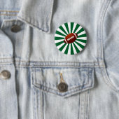 RETRO-FOOTBALL RONDE BUTTON 5,7 CM (In situ)