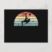 Retro Football Sunset  Football Sunrise Briefkaart (Voorkant)