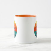 Retro Football Voetbal Shooter | Eenvoudige retro  Mok (Midden)