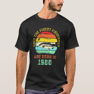Retro Forelvissen 41ste Verjaardag Cool Forel Viss T-shirt