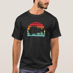 Retro Forelvissen Vintage Forel Vis Koele Visser T-shirt