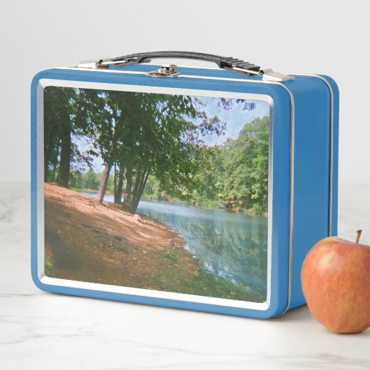 Retro Forest Landschap Lunchbox (In situ)