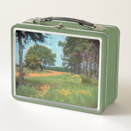 Retro Forest Landschap Lunchbox