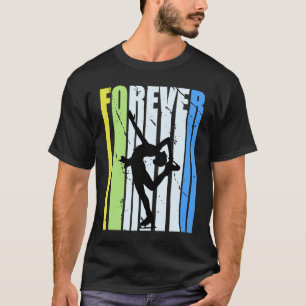 Retro Forever IJsschaatsen  Verstoorde Seaso T-shirt