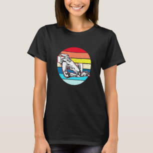 Retro Formule tegen zonneschijnwagen T-shirt