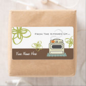 Retro fornuis Moderne keuken uit de keuken van... Etiket (Insitu)