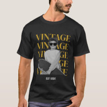 Retro Foto Gepersonaliseerde Tekst Vintage Maatwer