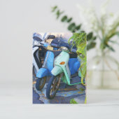 Retro Foto het Italiaans maakte de Autopedden van Briefkaart (Staand voorkant)