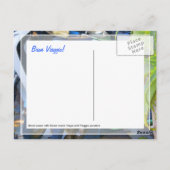 Retro Foto het Italiaans maakte de Autopedden van Briefkaart (Achterkant)